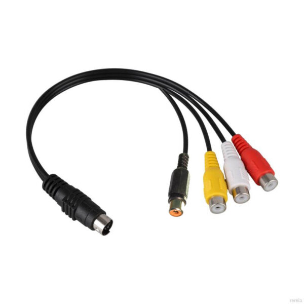 Cabo 4 RCA femea para XLR macho 5 pinos 1,80 metros Jack - Image 2